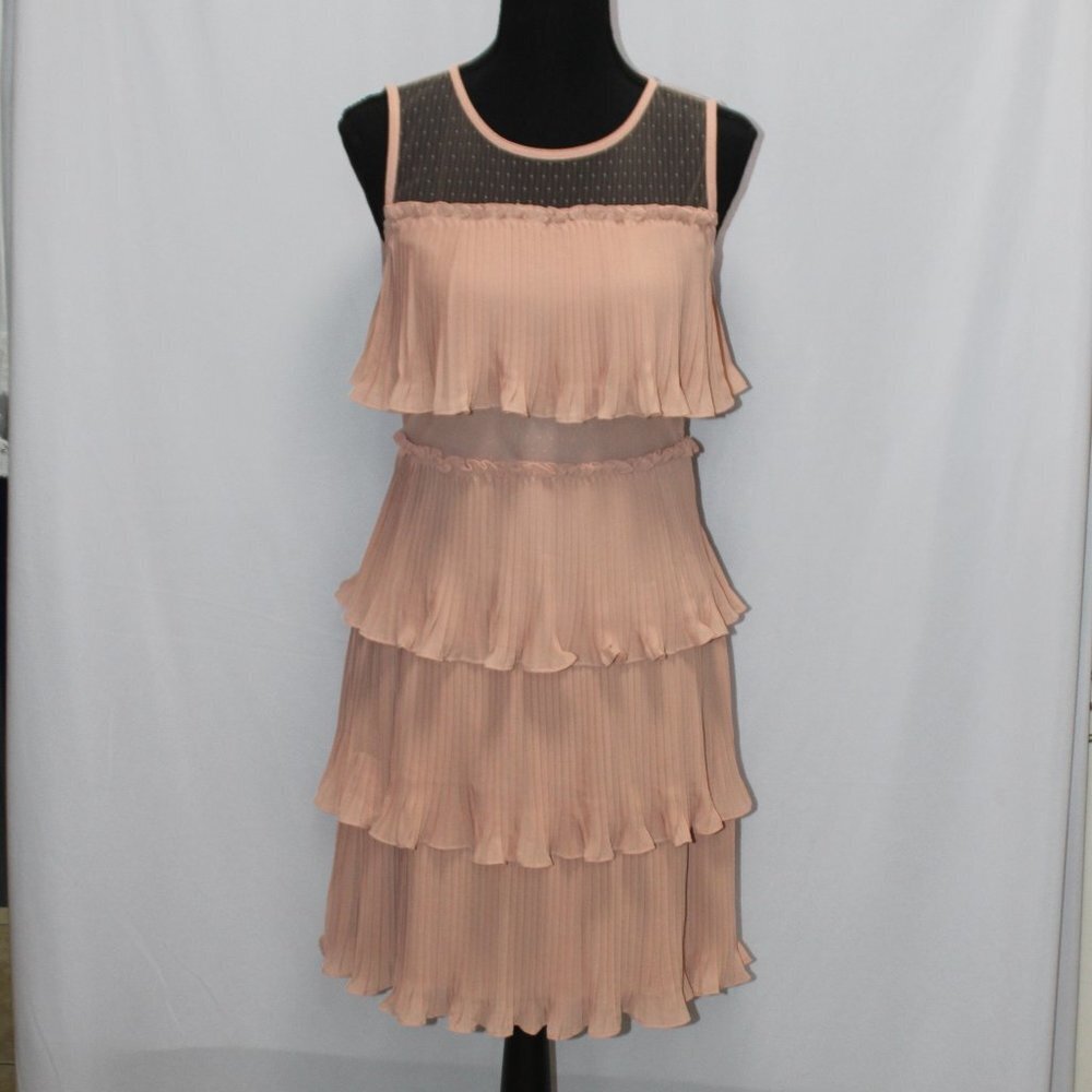 Impressions Blush Tiered Ruffle Wedding Dress